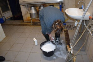 Lavage bottes pour biosécurité